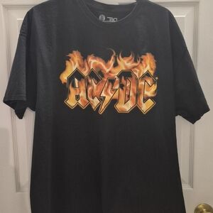 AC/DC Black Graphic T-Shirt